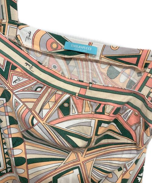 Emilio Pucci（エミリオ プッチ）Emilio Pucci (エミリオ プッチ) キャミソールカットソー ベージュ サイズ:36の古着・服飾アイテム