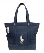 POLO RALPH LAURENポロ・ラルフローレン）の古着「トートバッグ」｜ネイビー