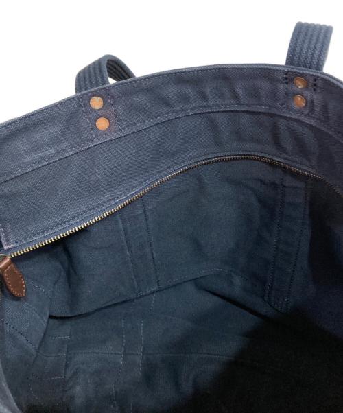 POLO RALPH LAUREN（ポロ・ラルフローレン）POLO RALPH LAUREN (ポロ・ラルフローレン) トートバッグ ネイビーの古着・服飾アイテム