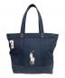 POLO RALPH LAUREN（ポロ・ラルフローレン）の古着「トートバッグ」｜ネイビー