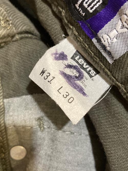 LEVI'S（リーバイス）LEVI'S (リーバイス) Baggy Jeans オリーブ サイズ:W31 L30の古着・服飾アイテム