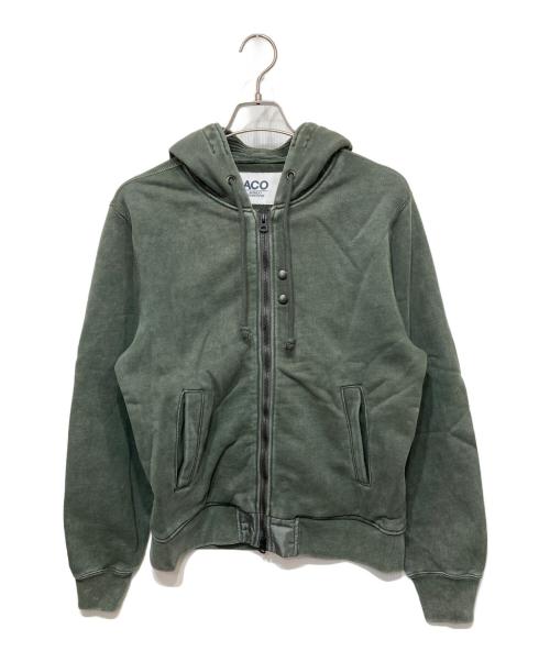 AVIREX（アヴィレックス）AVIREX (アヴィレックス) ダストデビル スウェットパーカー オリーブ サイズ:Mの古着・服飾アイテム