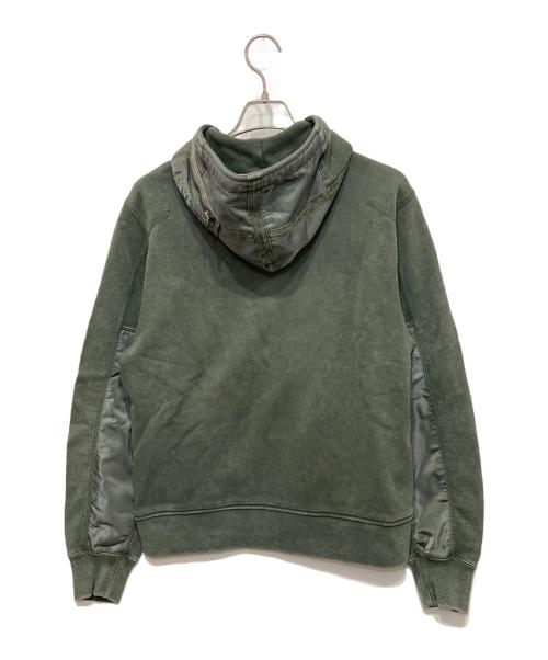 AVIREX（アヴィレックス）AVIREX (アヴィレックス) ダストデビル スウェットパーカー オリーブ サイズ:Mの古着・服飾アイテム