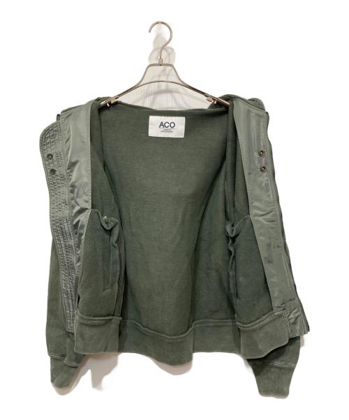 AVIREX（アヴィレックス）AVIREX (アヴィレックス) ダストデビル スウェットパーカー オリーブ サイズ:Mの古着・服飾アイテム