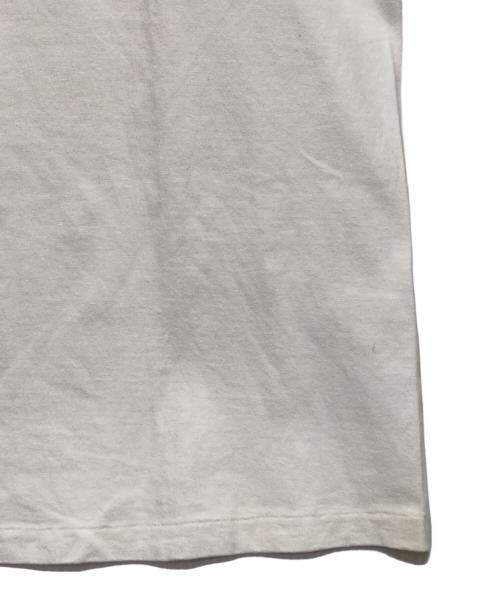 WESTOVERALLS（ウエストオーバーオールズ）WESTOVERALLS (ウエストオーバーオールズ) プリントフリンジTシャツ ホワイト サイズ:Sの古着・服飾アイテム