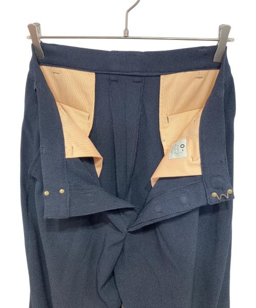 o cho rui lab（レイチョウルイラボ）o cho rui lab (レイチョウルイラボ) イージースラックス ネイビー サイズ:32の古着・服飾アイテム