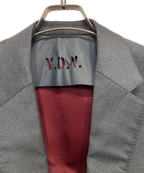 YON（ヨン）YON (ヨン) STORM SYSTEM JK グレー サイズ:46の古着・服飾アイテム