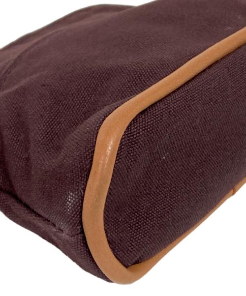 HERMES（エルメス）HERMES (エルメス) ボリードポーチ ブラウンの古着・服飾アイテム