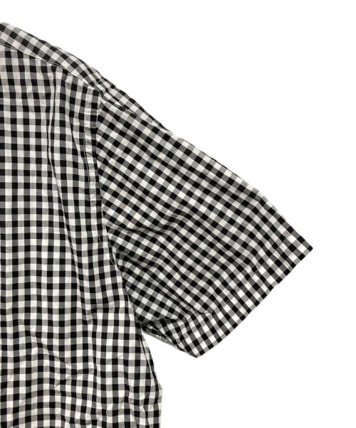 DAN（ダン）DAN (ダン) Gingham Check S/S Shirt グレー サイズ:Ｍの古着・服飾アイテム