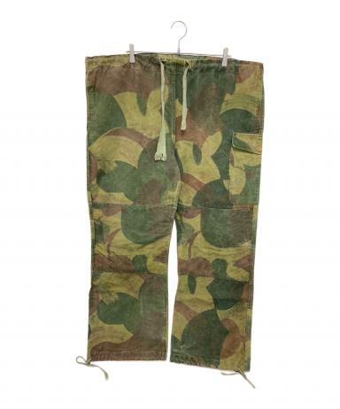 Belgium Army ベルギー軍 ブラッシュストロークカモオーバーパンツ BELGIAN ARMY ベルギー軍 50〜 60年代 ブラッシュストロークカモ