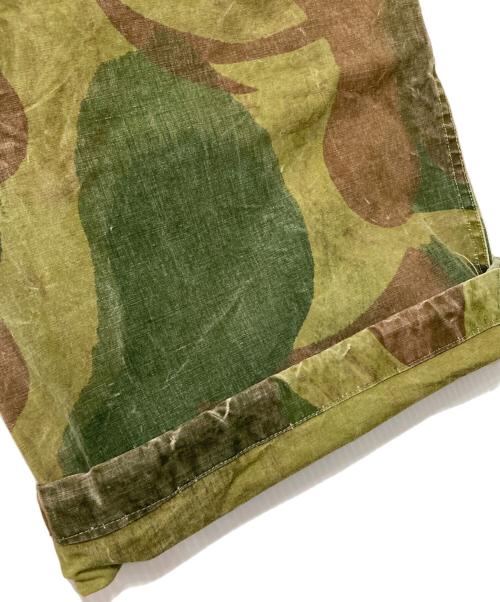 Belgian Army（ベルギーアーミー）Belgian Army (ベルギーアーミー) 50'sブラッシュストロークカモ オーバーパンツ Moon & Ball Camo サイズ:6/79の古着・服飾アイテム