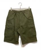 DANダン）の古着「M-65-Cargp Shorts」｜グリーン