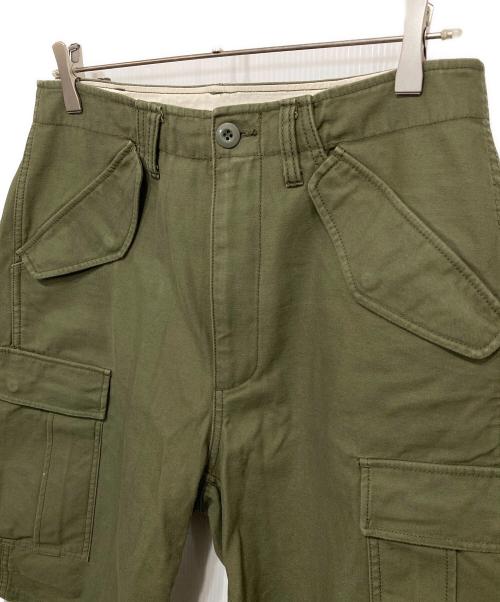 DAN（ダン）DAN (ダン) M-65-Cargp Shorts グリーン サイズ:Mの古着・服飾アイテム