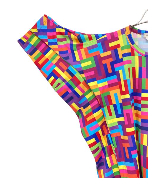 COMME des GARCONS（コムデギャルソン）COMME des GARCONS (コムデギャルソン) 24SS ジオメトリックTシャツ マルチカラー サイズ:XSの古着・服飾アイテム