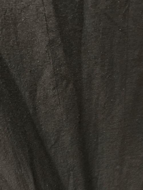 yohji yamamoto+noir（ヨウジヤマモトプリュスノアール）yohji yamamoto+Noir (ヨウジヤマモトプリュスノアール) テンセルシャツワンピース ブラック サイズ:1の古着・服飾アイテム