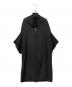 yohji yamamoto（ヨウジヤマモト）の古着「ジップアップワンピース」｜ブラック