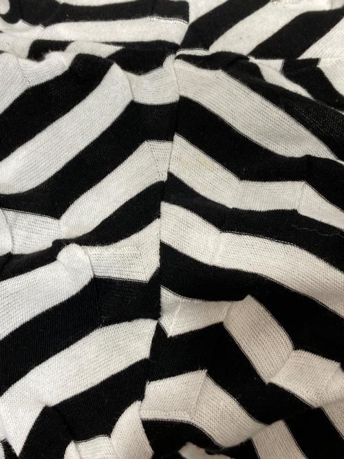 Y's（ワイズ）Y's (ワイズ) ボーダーカットソー ホワイト×ブラック サイズ:2の古着・服飾アイテム