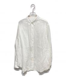 SLOBE IENA（スローブ イエナ）の古着「リネンコットンレギュラーシャツ」｜ホワイト