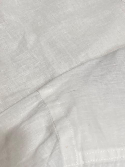 SLOBE IENA（スローブ イエナ）SLOBE IENA (スローブ イエナ) リネンコットンレギュラーシャツ ホワイト サイズ:記載なしの古着・服飾アイテム