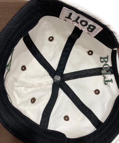 BoTT（ボット）BoTT (ボット) キャップ ホワイトの古着・服飾アイテム