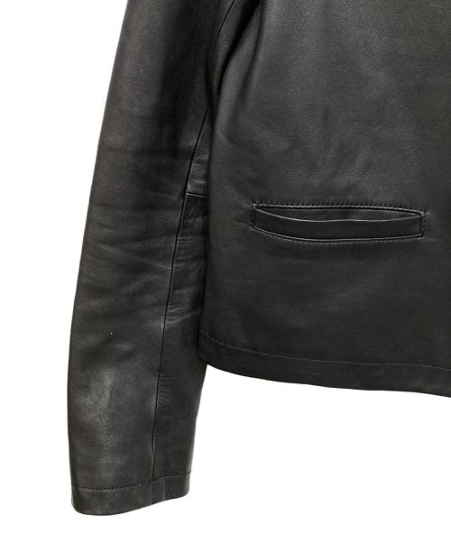 allureville（アルアバイル）allureville (アルアバイル) レザージャケット ブラック サイズ:1の古着・服飾アイテム