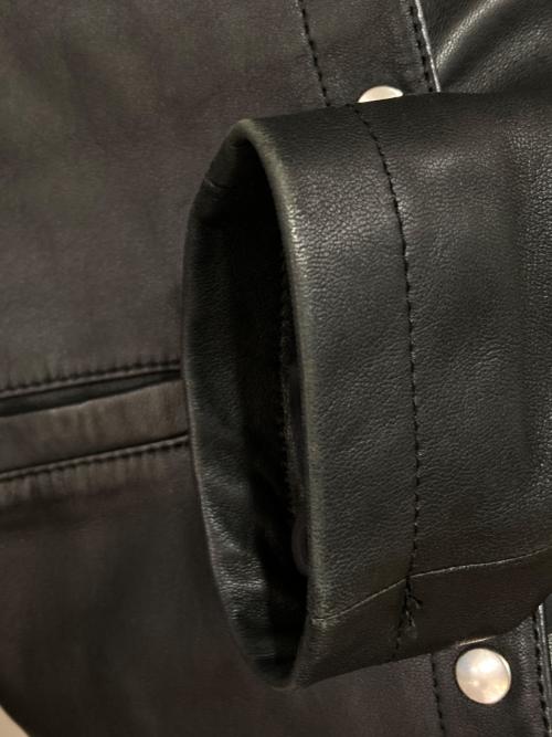 allureville（アルアバイル）allureville (アルアバイル) レザージャケット ブラック サイズ:1の古着・服飾アイテム