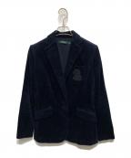 LAUREN RALPH LAURENローレンラルフローレン）の古着「コーデュロイテーラードジャケット」｜ネイビー