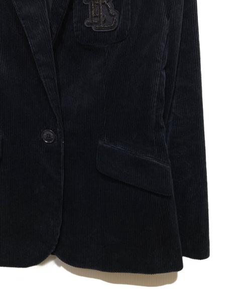 LAUREN RALPH LAUREN（ローレンラルフローレン）LAUREN RALPH LAUREN (ローレンラルフローレン) コーデュロイテーラードジャケット ネイビーの古着・服飾アイテム