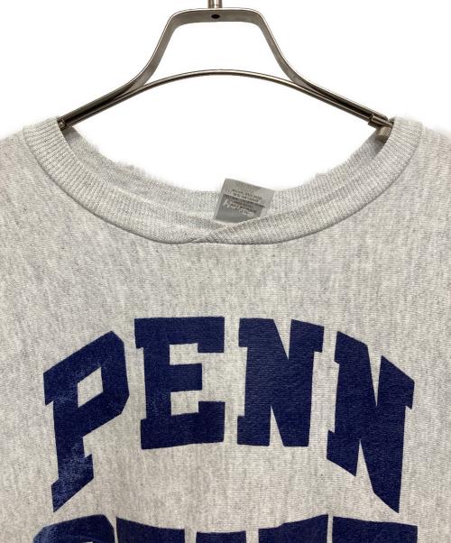 Hanes（ヘインズ）Hanes (ヘインズ) 90’ｓプリントプルオーバー グレー サイズ:Lの古着・服飾アイテム