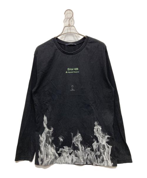 LIMI feu（リミフゥ）LIMI feu (リミフゥ) feu Loading Print Oversized Long T-Shirt ブラック サイズ:2の古着・服飾アイテム
