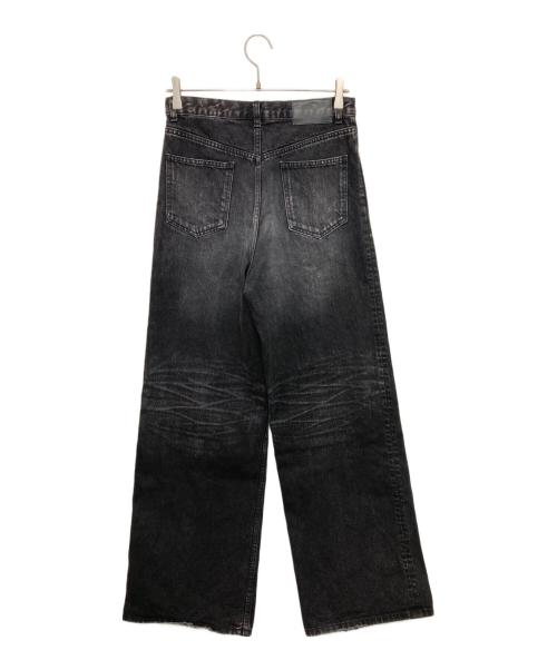 JOHN LAWRENCE SULLIVAN（ジョン ローレンス サリバン）JOHN LAWRENCE SULLIVAN (ジョン ローレンス サリバン) WASHED DENIM WIDE PA グレー サイズ:44の古着・服飾アイテム
