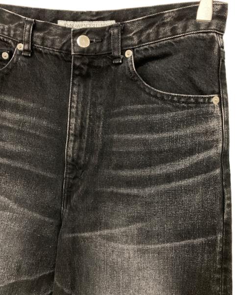 JOHN LAWRENCE SULLIVAN（ジョン ローレンス サリバン）JOHN LAWRENCE SULLIVAN (ジョン ローレンス サリバン) WASHED DENIM WIDE PA グレー サイズ:44の古着・服飾アイテム