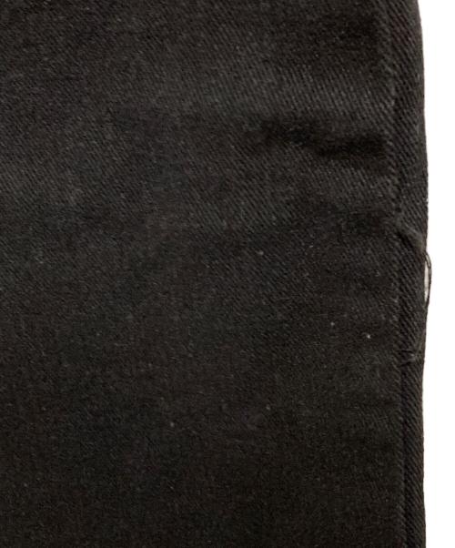 JNCO JEANS（ジェーエヌシーオー ジーンズ）JNCO JEANS (ジェーエヌシーオー ジーンズ) ワッペン付ブラックデニム グレー サイズ:2XLの古着・服飾アイテム