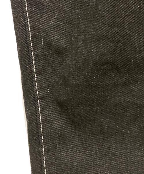 JNCO JEANS（ジェーエヌシーオー ジーンズ）JNCO JEANS (ジェーエヌシーオー ジーンズ) ワッペン付ブラックデニム グレー サイズ:2XLの古着・服飾アイテム