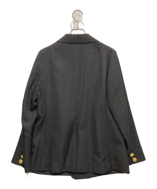 ticca（ティッカ）ticca (ティッカ) ウールダブルジャケット ブラック サイズ:２の古着・服飾アイテム