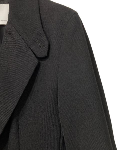 ticca（ティッカ）ticca (ティッカ) ウールダブルジャケット ブラック サイズ:２の古着・服飾アイテム