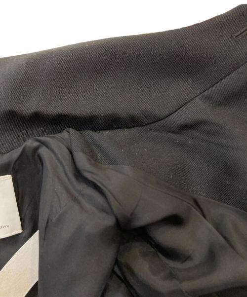 ticca（ティッカ）ticca (ティッカ) ウールダブルジャケット ブラック サイズ:２の古着・服飾アイテム