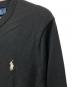 中古・古着 POLO RALPH LAUREN (ポロ・ラルフローレン) コットンカーディガン ブラック サイズ:S：5000円