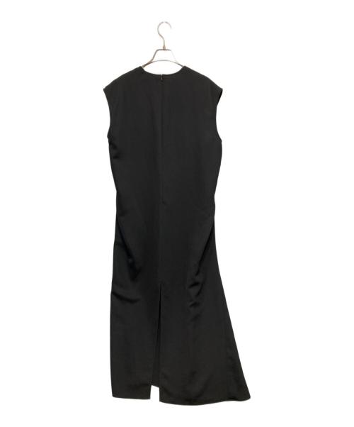 LE PHIL（ル フィル）LE PHIL (ル フィル) ノースリーブアシメワンピース ブラックの古着・服飾アイテム