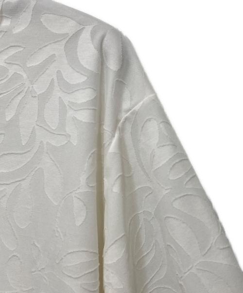 MACPHEE（マカフィー）MACPHEE (マカフィー) ボタニカル ポロプルオーバー ホワイト サイズ:Sの古着・服飾アイテム