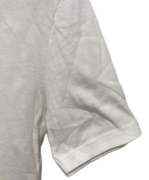 maison kitsune（メゾンキツネ）maison kitsune (メゾンキツネ) ワンポイントロングロングカットソー ホワイト サイズ:Ｓの古着・服飾アイテム