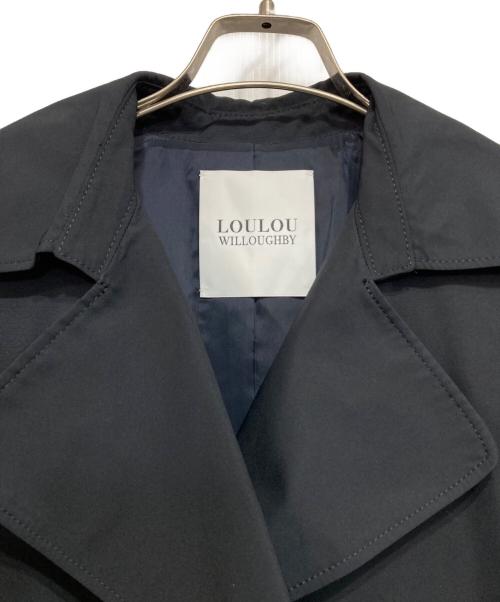 Loulou Willoughby（ルルウィルビー）Loulou Willoughby (ルルウィルビー) トレンチコート ネイビー サイズ:1の古着・服飾アイテム