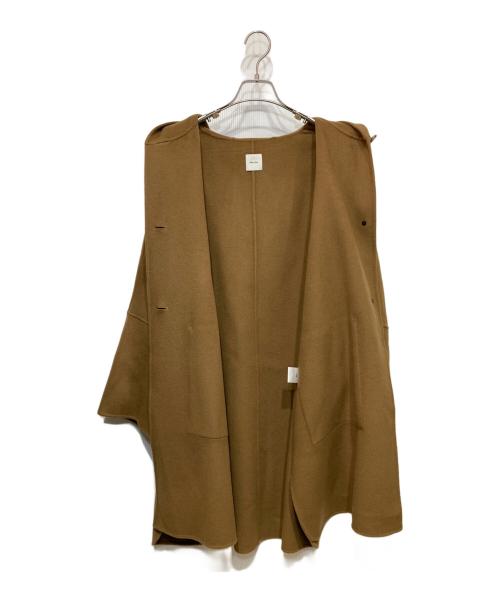 Spick and Span（スピック＆スパン）Spick and Span (スピックアンドスパン) スーパー160sテントラインショートコート ブラウン サイズ:38の古着・服飾アイテム