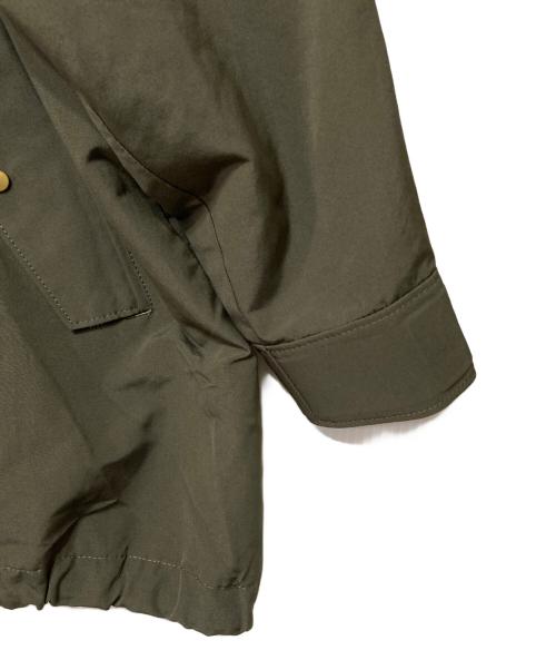 FRAMeWORK（フレームワーク）FRAMeWORK (フレームワーク) C/PEフードミドルブルゾン - マウンテンパーカー グリーン サイズ:38の古着・服飾アイテム