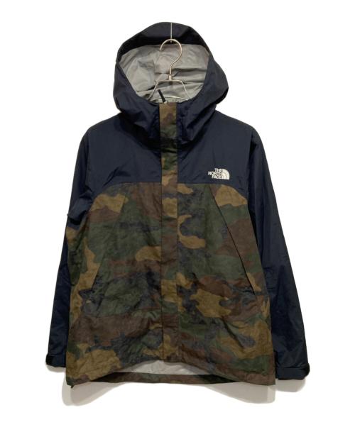 THE NORTH FACE（ザ ノース フェイス）THE NORTH FACE (ザ ノース フェイス) Novelty Dot Shot Jacket ブラック×ブラウン サイズ:Lの古着・服飾アイテム