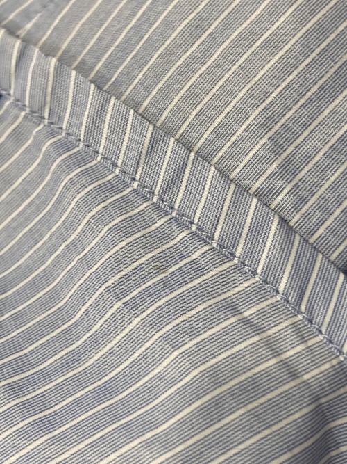 UNITED ARROWS（ユナイテッドアローズ）UNITED ARROWS (ユナイテッドアローズ) ストライプテーラードジャケット ブルー サイズ:Lの古着・服飾アイテム