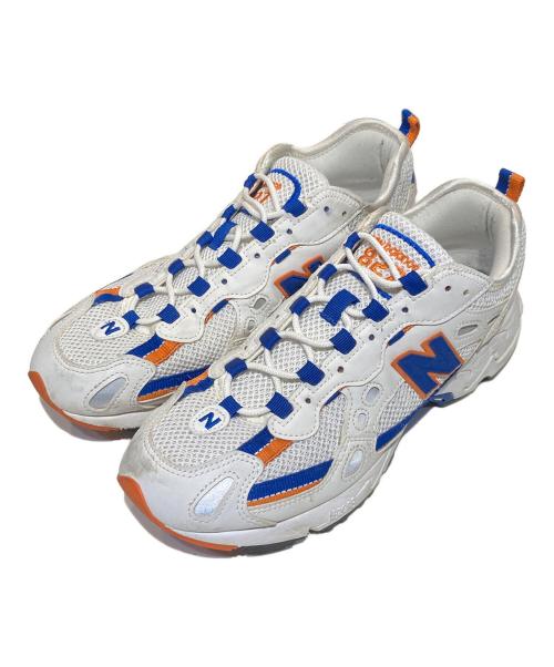 NEW BALANCE（ニューバランス）NEW BALANCE (ニューバランス) スニーカー ブルー×ホワイト サイズ:27の古着・服飾アイテム