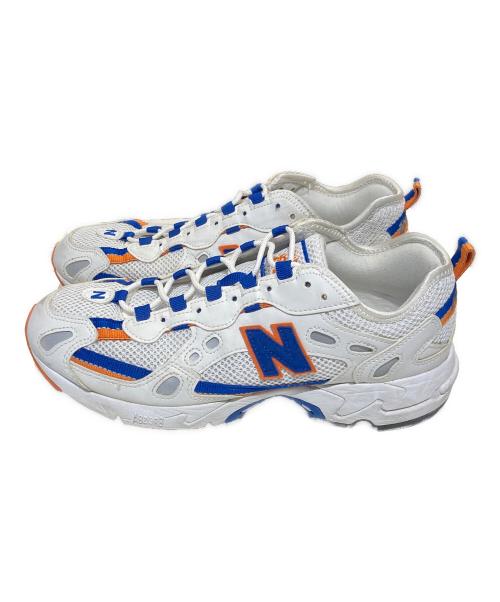 NEW BALANCE（ニューバランス）NEW BALANCE (ニューバランス) スニーカー ブルー×ホワイト サイズ:27の古着・服飾アイテム