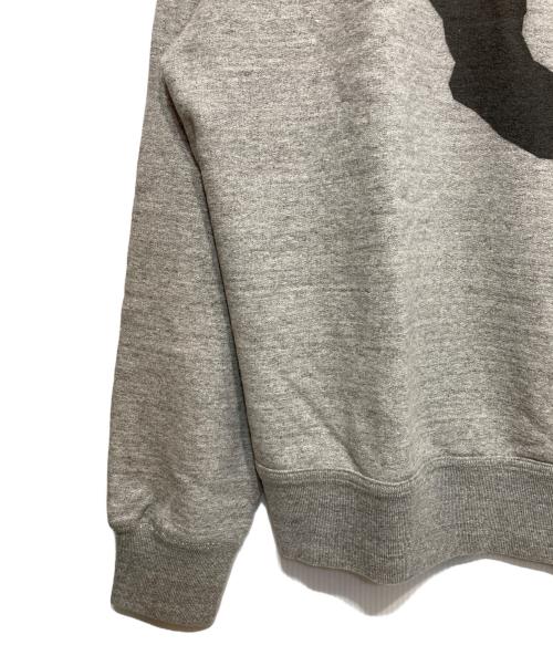 HUMAN MADE（ヒューマンメイド）HUMAN MADE (ヒューマンメイド) MILITARY SWEATSHIRT ライトグレー サイズ:XXLの古着・服飾アイテム