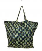PRADAプラダ）の古着「総柄トートバッグ」｜ブラウン×グリーン